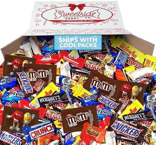 Chocolate Candy Variety Pack, Bulk Chocolate Candy For Parties, 5 LB Assorted Chocolate Candy Variety Pack, Delicious Mixed Chocolate Candy Assortment Bag Bulk, Perfect For Sharing And Snacking - Image 1