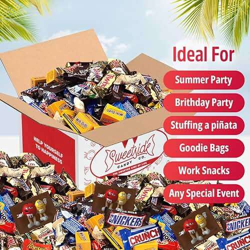 Chocolate Candy Variety Pack, Bulk Chocolate Candy For Parties, 5 LB Assorted Chocolate Candy Variety Pack, Delicious Mixed Chocolate Candy Assortment Bag Bulk, Perfect For Sharing And Snacking - Image 6