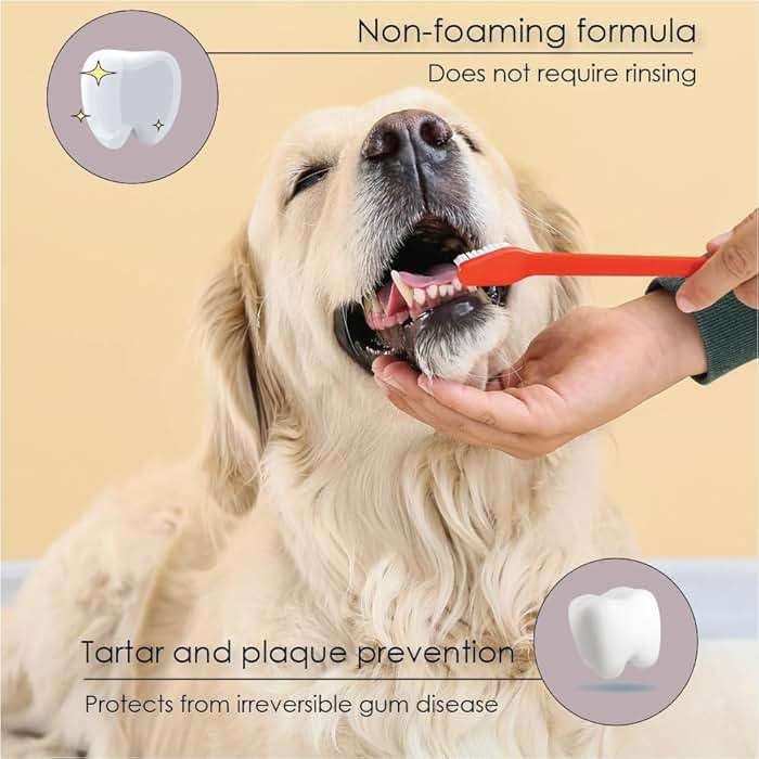 Ora-Clens Advanced Enzymatic Toothpaste for Dogs, Peanut Butter Flavor Dog Toothpaste, Helps Clean Teeth & Freshen Breath, Supports Oral Hygiene, Dog Dental Care Toothpaste Gel, 5 oz - Image 3