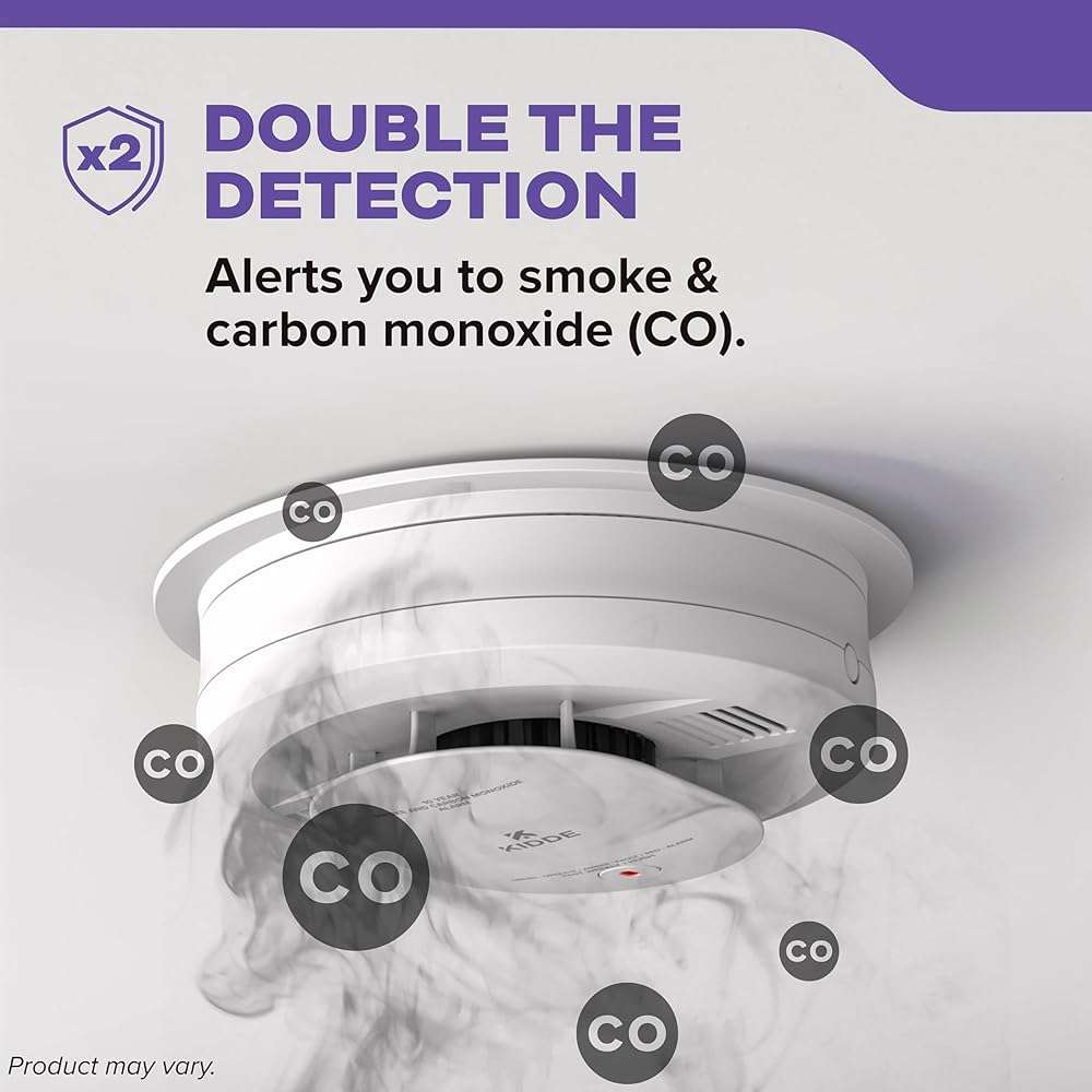 Kidde Smoke Detector with LED Indicators, Fire Extinguisher for Home 1-A:10-B:C Dry Chemical Extinguisher 2 Pack - Image 4