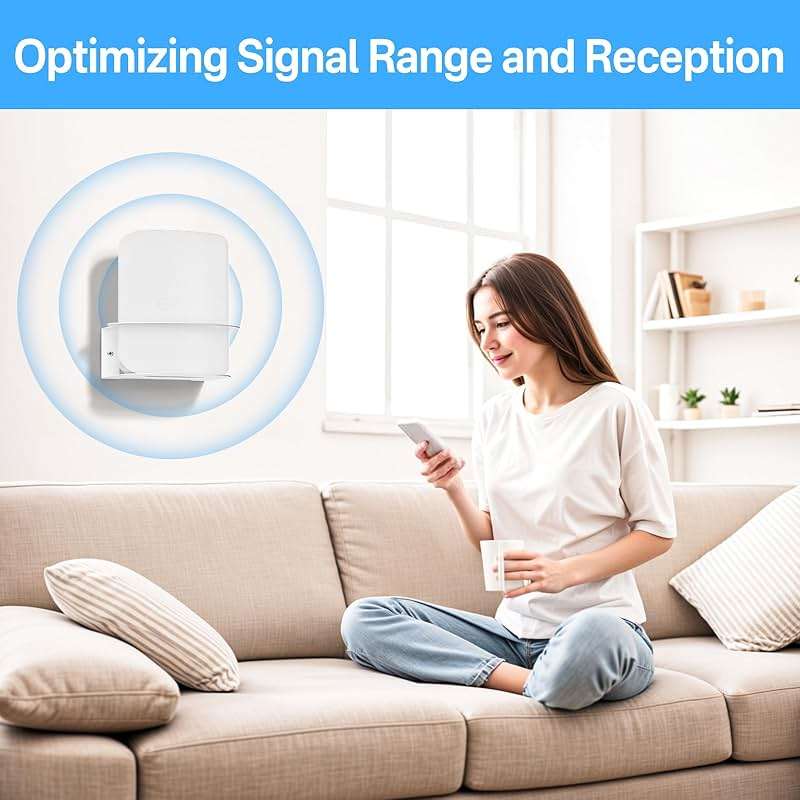 Rimous Metal Wall Mount for eero Max 7 Mount Easy to Install - Heavy-Duty Wall Bracket for eero Max 7 Wall Mount Holder with Cable Ties for Space Saving - Image 7
