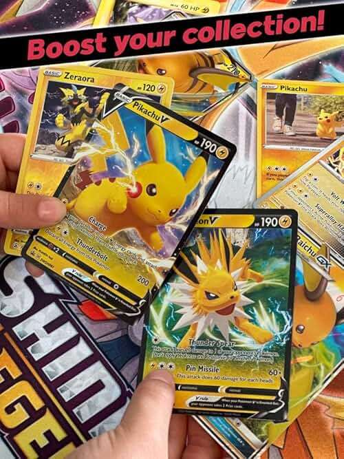 Dragon Type Pokemon Compatible TCG Assortment Bundle - Ultra Rare Card + 15 Random Cards + Dan123yal Deck Box - Image 5