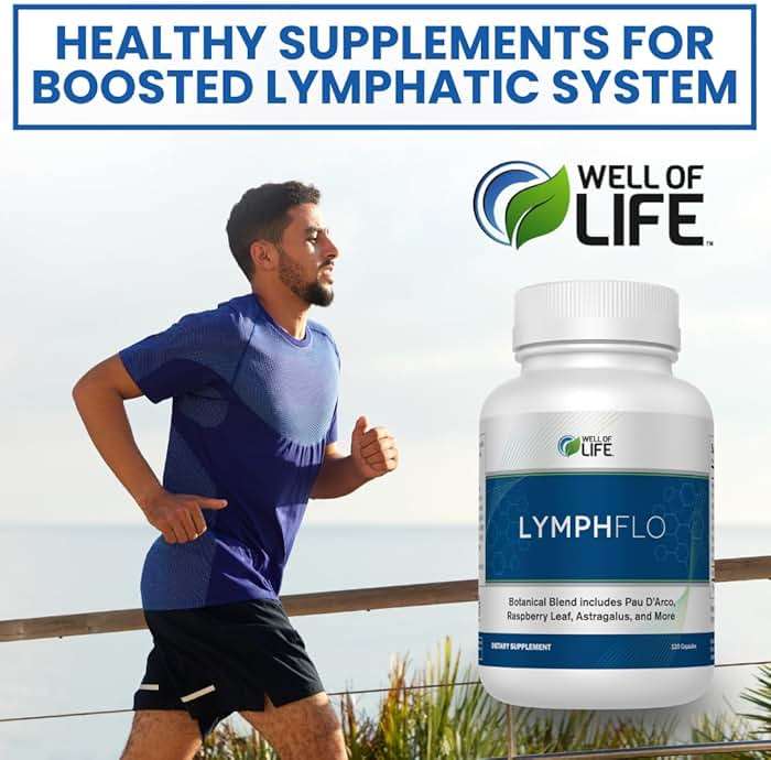 LymphFlo: Herbal Support for Detox, Immunity & Well-Being. Formulated with PAU d’Arco, Cleavers & Red Peony Root in 1100mg, 180 V-Capsules to Optimize Lymphatic Function, Enhance Vitality - Image 4