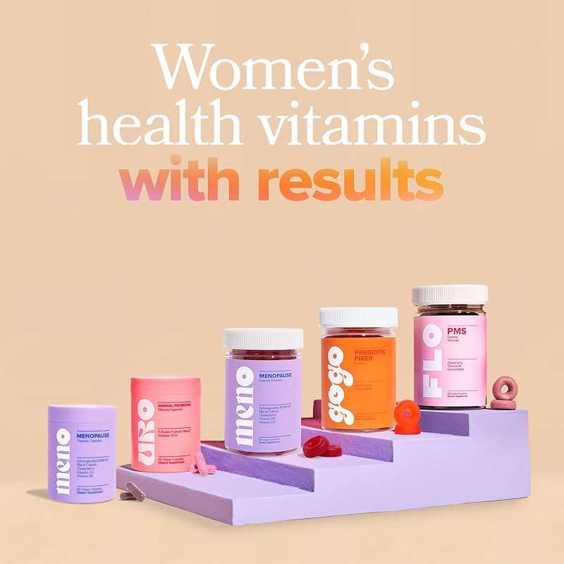 MENO Vitamins for Menopause - Hormone-Free Menopause Supplement for Women - Black Cohosh & Ashwagandha KSM-66 - Helps Relieve Hot Flashes, Night Sweats, Mood Swings - 30 Servings (Pack of 1) - Image 7