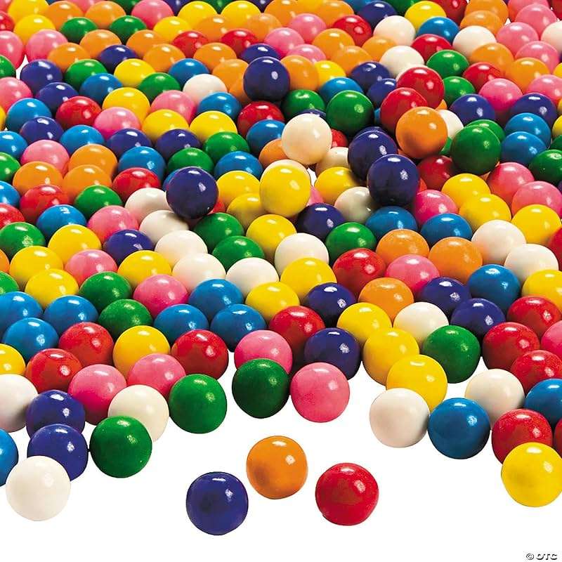Bubble Gumballs For Gumball Machine Refills, 53 Oz, 3.3 lb, Antique Style, Vintage Old Fashioned Candy, Mini Bubble Gum Balls For Kids - Image 4