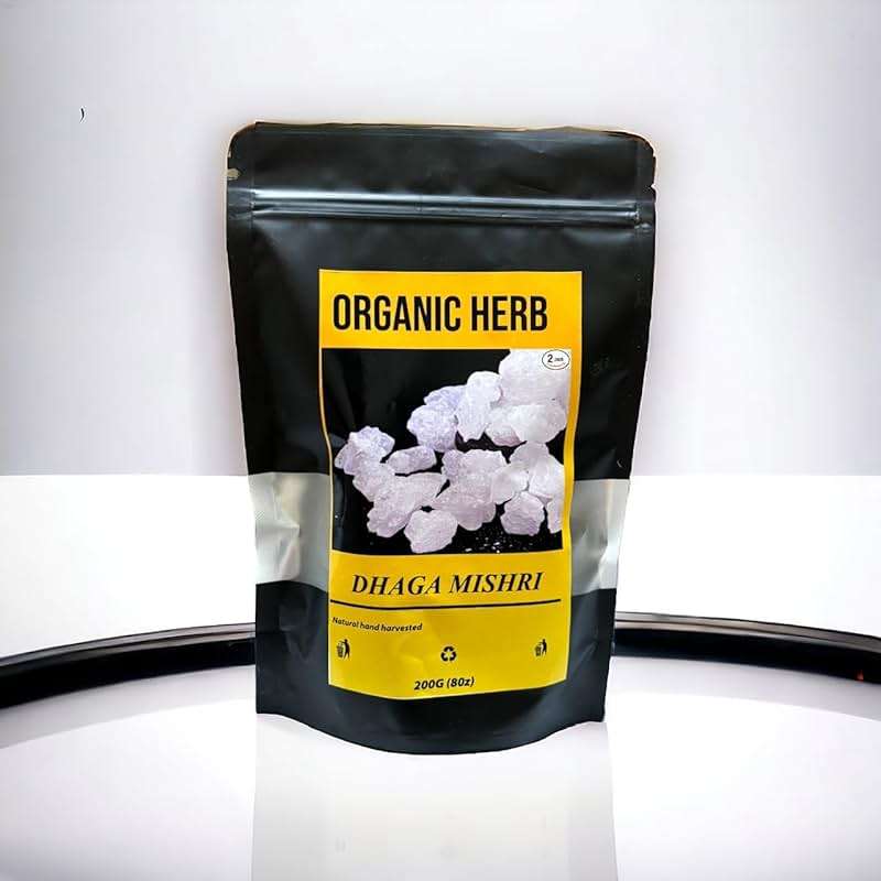Generic Organic Herb Dhaga Mishri, Rock Sugar Crystals, Sugar Crystals, Mishri Dana, Thread Crystals, Kuja Mishri, Krishna Bhog Parsad, Gopal Bhog (400, Grams) - Image 7