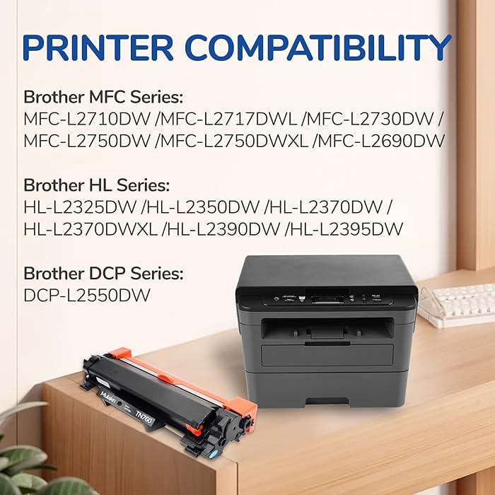 Mulakn TN760 for TN760 Toner Cartridges to Use with MFC-L2750DW MFC-L2710DW HL-L2350DW HL-L2395DW HL-L2370DW DCP-L2550DW Printer High Yeild Black — 2PK - Image 2