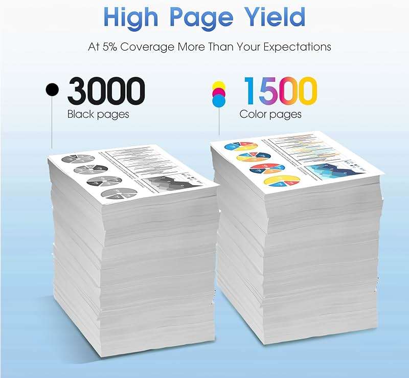 Statago LC406 Ink Cartridges for Brother Printer for Brother LC406 LC406XL Ink Cartridge Work for MFC-J4535DW MFC-J4345DW MFC-J4335DW MFC-J5855DW MFC-J5955DW MFC-J6555DW MFC-J6955DW Printer (4 Pack) - Image 3