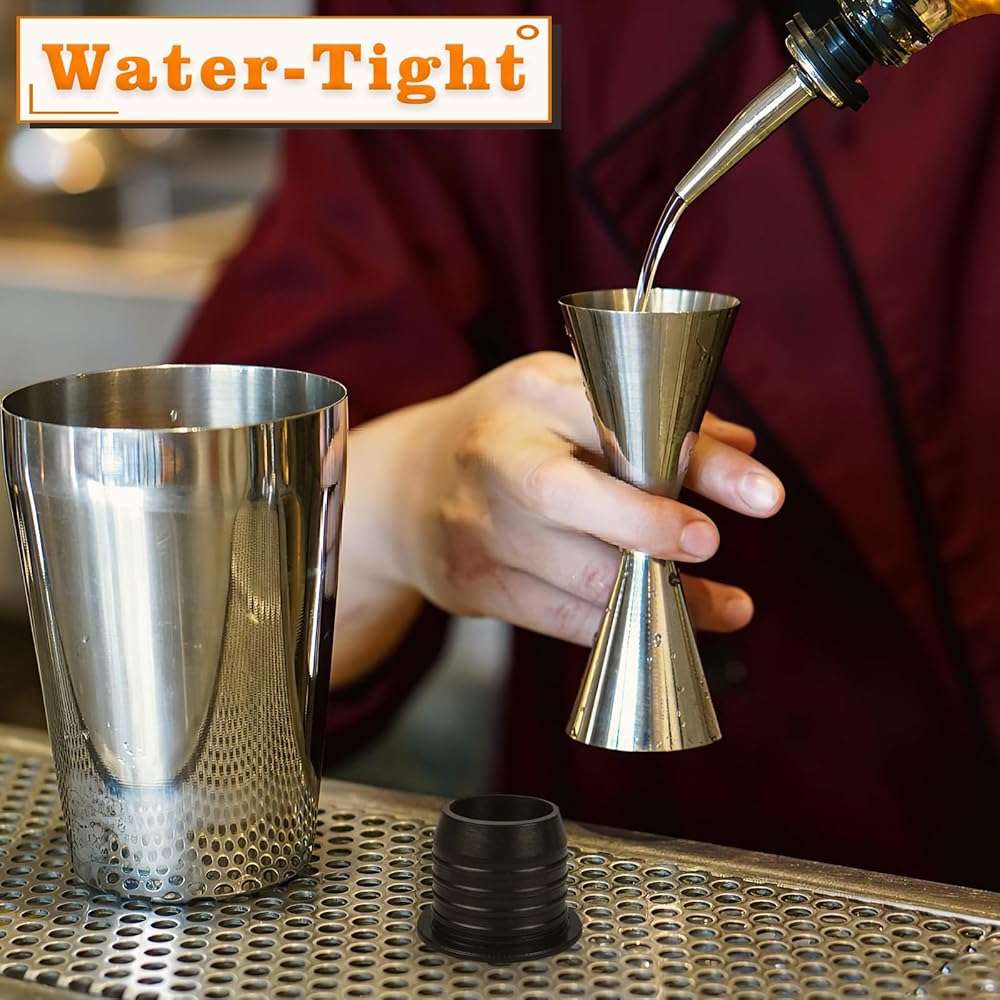 12 Pack Liquor Pour Spout Adapters, Pour Spouts for Large Neck Liquor Bottles, Liquor Bottle Pourers for Alcohol Olive Oil up to 1 inch/25 mm Neck - Image 2