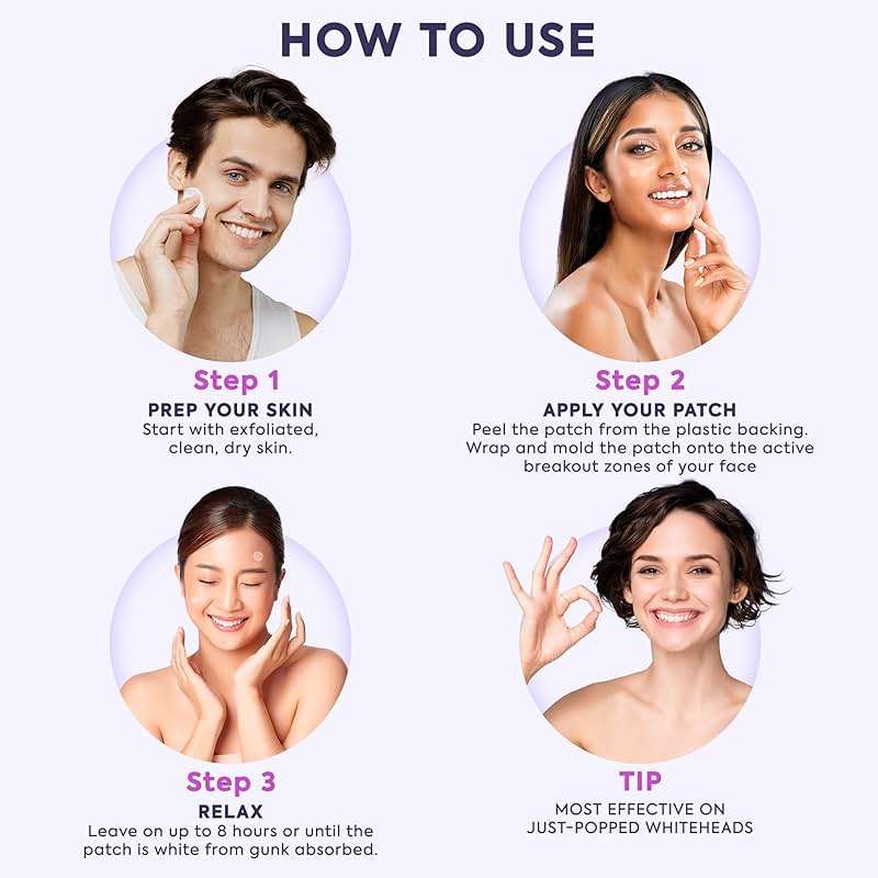 LivaClean 330 CT Pimple Patches for Face w/Salicylic Acid, Tea Tree Oil & Calendula Oil - Four Sizes - Pimple Patch, Hydrocolloid Patch, Acne Patches for Face - Image 3