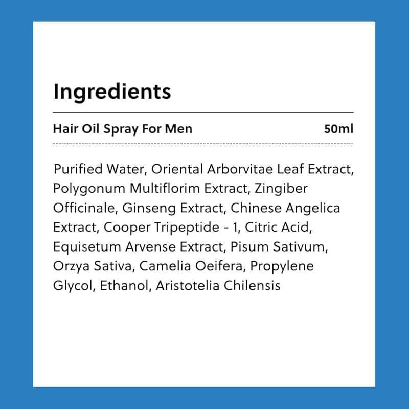 ForHair- Men Hair Growth Spray – Stimulates New Hair, Strengthens Follicles – Local Regrowth Action, No Unwanted Body Hair – Safe and Easy Alternative to Pills,Costly and Painful Treatments - Image 8