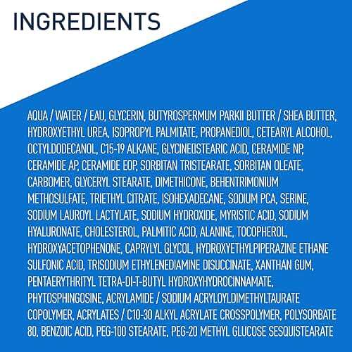 CeraVe Intensive Moisturizing Lotion, Hydro-Urea + Shea Butter, Body Lotion For Dry Skin, Relieves Signs Of Extra Dry Skin, Non Greasy Hydrating Cream For Rough, Tight, Red & Itchy Skin, 16oz - Image 11