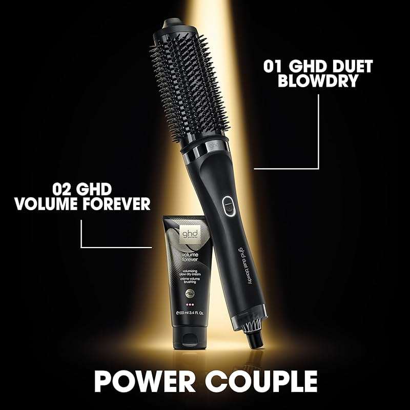 ghd Duet Blowdry-Hair Dryer Brush | Wet to Blow Dried with No Heat Damage | 3X More Volume with 24 Hour Long-Lasting Results | Blow Dry with No Fizz | 50% More Shine - Image 7