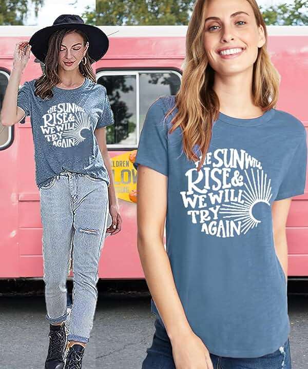 Kindness Shirts for Women Casual Graphic Tees Funny Inspirational T Shirt Teacher Tees Tops - Image 3