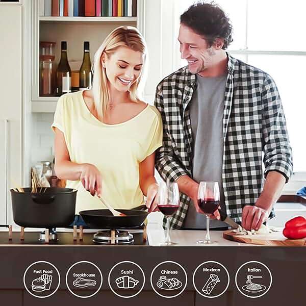 Fathers Day Dad Gifts from Daughter Son Wife Dad Birthday Gifts for Him Her Women Men Girlfriend Boyfriend Couple Anniversary Steel Food Decision Dice Funny Present for Christmas Stocking Stuffers - Image 7