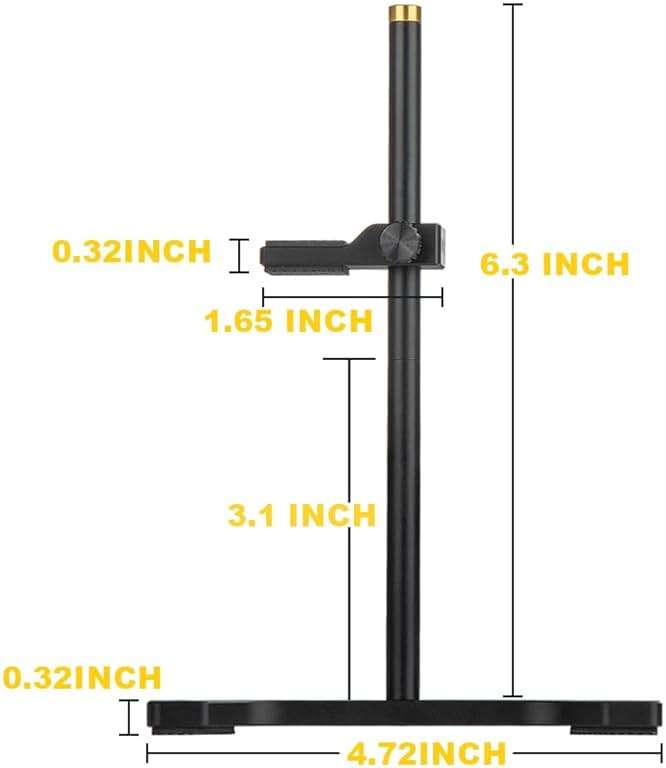 GPU Support Bracket, GPU Holder Stand, Adjustable GPU Sag Bracket Graphics Card Support for 12cm Fan Mount CNC Aluminum (0.63-6.3inch) - Image 4