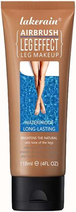Leg Makeup Waterproof No Transfer,Leg and Body Scar Cover Up,Tattoo Cover Up Makeup Waterproof,Long Last Body Foundation (3# Bronze, 4 FL OZ) - Image 1