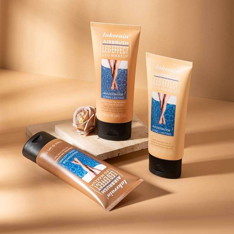 Leg Makeup Waterproof No Transfer,Leg and Body Scar Cover Up,Tattoo Cover Up Makeup Waterproof,Long Last Body Foundation (3# Bronze, 4 FL OZ) - Image 5