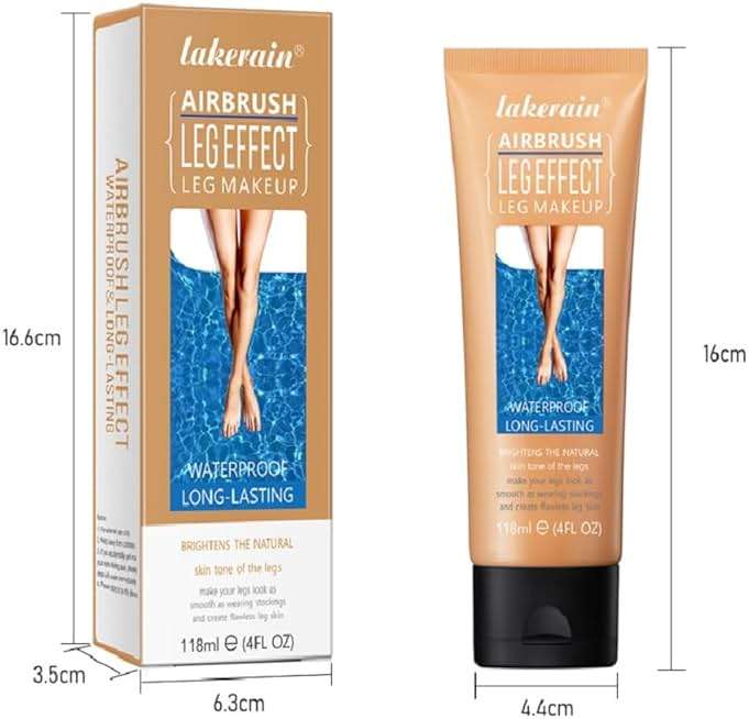 Leg Makeup Waterproof No Transfer,Leg and Body Scar Cover Up,Tattoo Cover Up Makeup Waterproof,Long Last Body Foundation (3# Bronze, 4 FL OZ) - Image 6