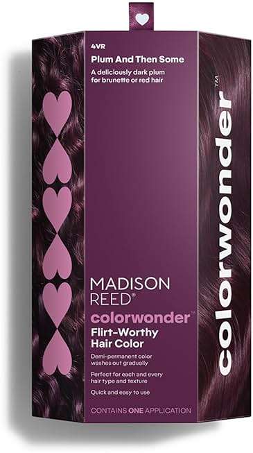 Madison Reed ColorWonder Demi-Permanent Hair Color Kit – 4VR Darkest Plum (Plum And Then Some) | Rich Jewel Tone, Lasts 25 Washes, Ammonia-Free - Image 1