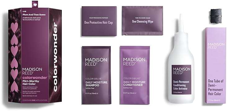 Madison Reed ColorWonder Demi-Permanent Hair Color Kit – 4VR Darkest Plum (Plum And Then Some) | Rich Jewel Tone, Lasts 25 Washes, Ammonia-Free - Image 10