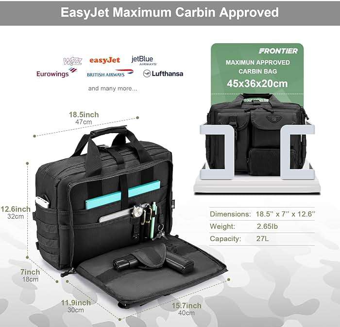 Stypos Tactical Messenger Bag,Tactical Briefcase for Man Military Laptop Bag 14 Inch/15.6 Inch /17.3 Inch Messenger Work Bag - Image 3