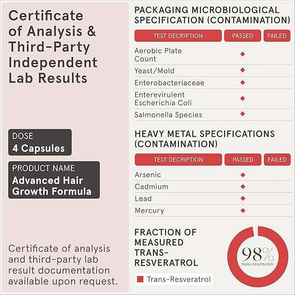 iRestore Advanced Hair Growth Supplement for Women with Lustriva, Hair Vitamins for Faster Hair Regrowth, Best for Hair Loss and Thinning, 1 Month Supply - 1 Count (Pack of 1) - Black - Image 8