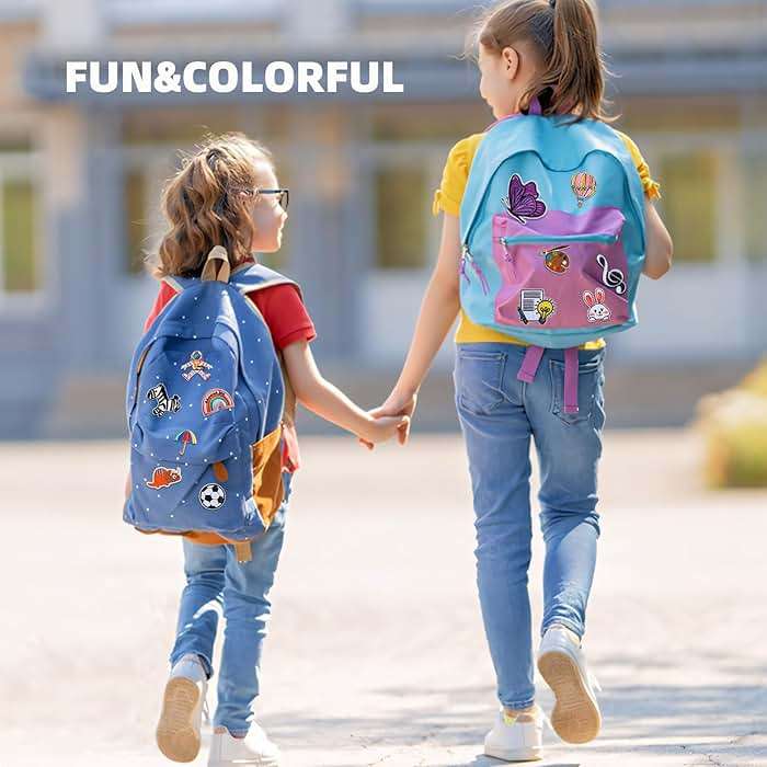 Solasocool Embroidered Iron on Patches Applique 70pcs Assorted Styles Iron on/Sew on Patch for Clothes Hats Backpacks Fabric Cute Embroidery Patches for Clothing Jeans Jackets DIY Accessories - Image 2