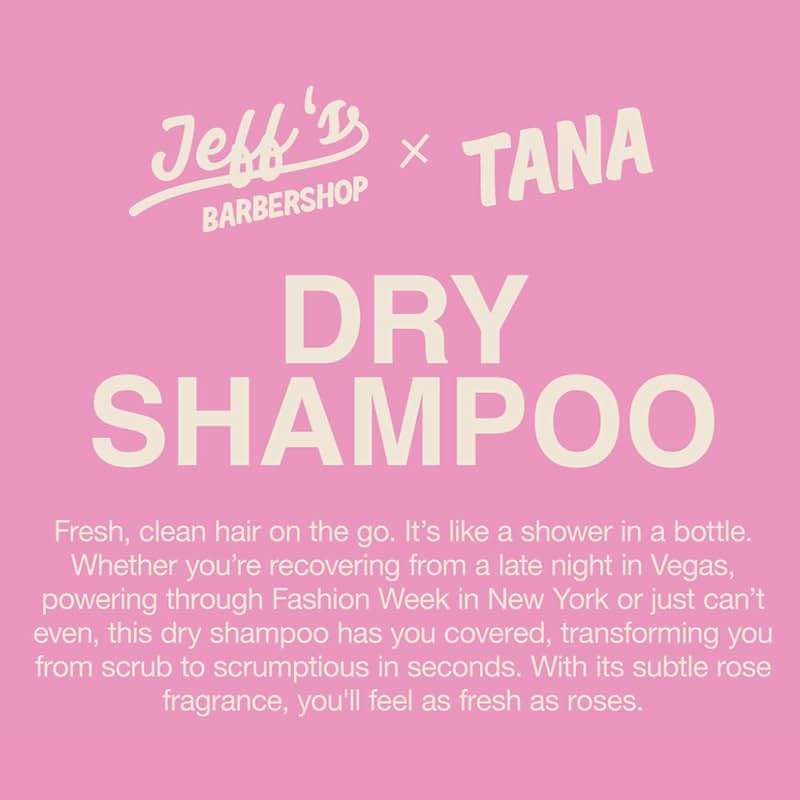 Jeff's Barbershop x Tana Mongeau Dry Shampoo, Clear Dry Shampoo Hair Spray, No White Residue, Talc Free, All Hair Types, 4.1 fl oz - Image 4