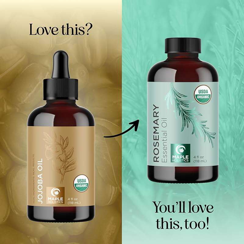 Organic Jojoba Oil Cold Pressed Unrefined - 100% Pure Organic Certified Oil for Skin Hair & Nails - Organic Skin Care & Natural Beauty DIY Carrier Oil - Dermatologist Tested & Non GMO (4 Fl Oz) - Image 7