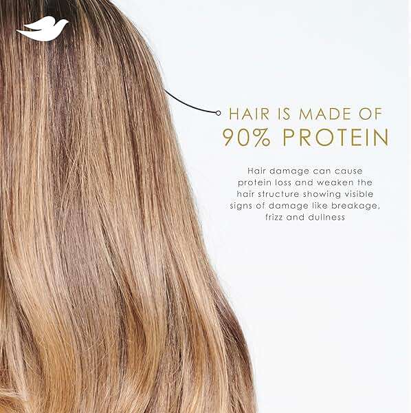 Dove Hair Bond Strength 10in1 Serum Mask for Chemically Damaged Hair with Bio-Protein Care Technology plus Peptide Complex 9.2 fl oz. - Image 12