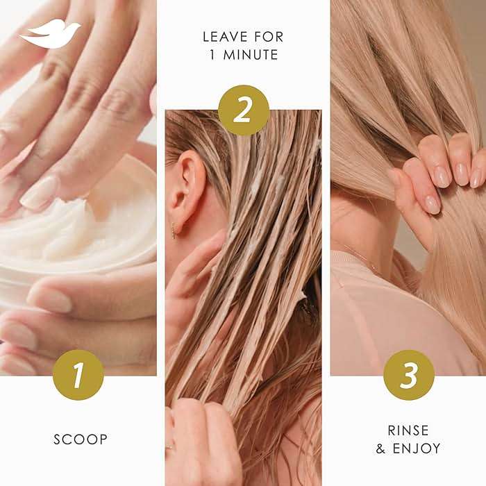 Dove Hair Bond Strength 10in1 Serum Mask for Chemically Damaged Hair with Bio-Protein Care Technology plus Peptide Complex 9.2 fl oz. - Image 8