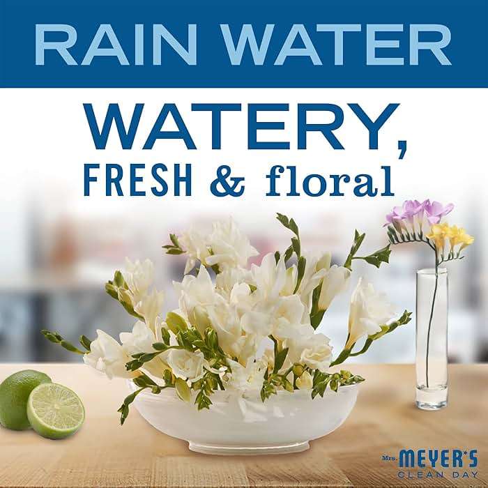 MRS. MEYER'S CLEAN DAY Multi-Surface Everyday Cleaner, Rain Water Scent, 16 Fl Oz Bottle - Image 3