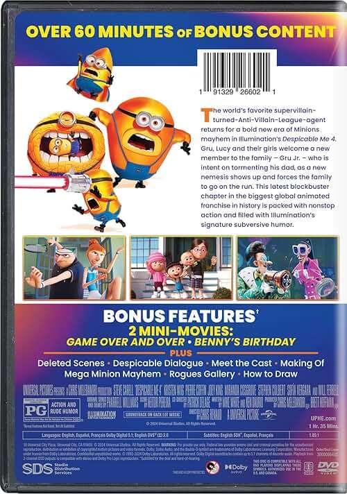 Despicable Me 4 - Collector's Edition [DVD] - Image 3