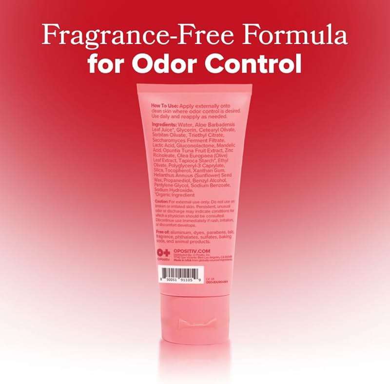 URO Intimate Whole Body Deodorant Cream – Dermatologist Tested, Hypoallergenic, Non-irritating, Aluminum Free, Unscented, Dries Clear – Odor & Moisture Control, Anti-Chafing – 3 Oz Tube (Pack of 1) - Image 7