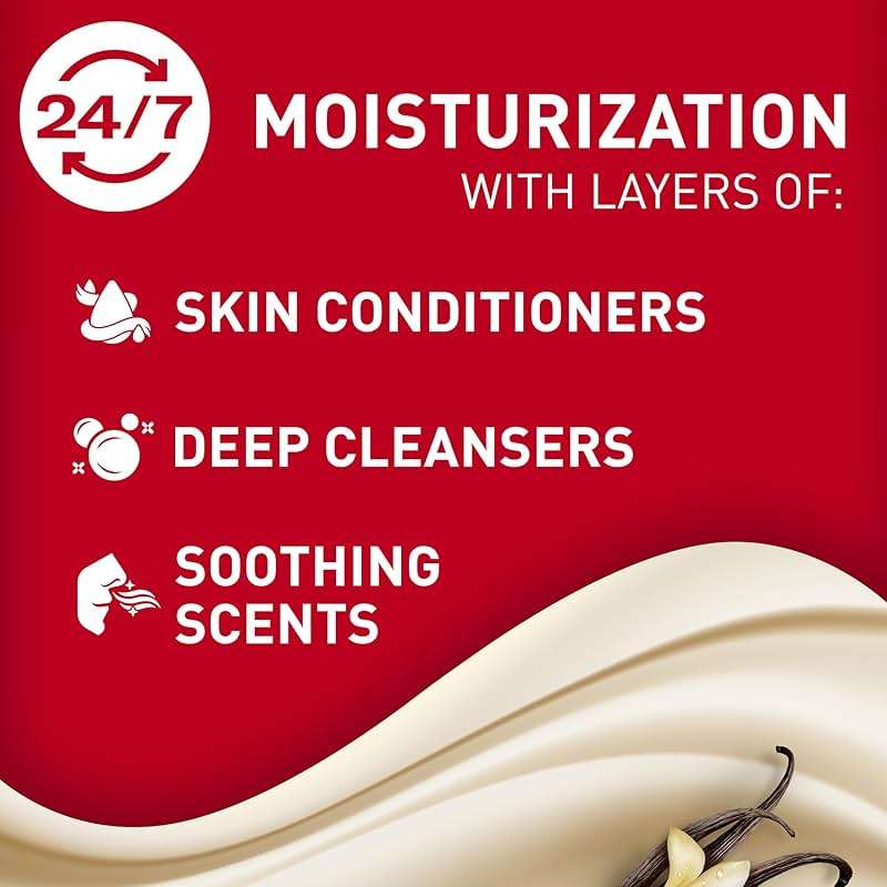 Old Spice Body Wash GentleMan’s Super Hydration for Men, 24/7 Renewing Moisture, Gentle on Skin with Skin Conditioners, Vanilla + Shea Butter Scent, 20 oz - Image 2