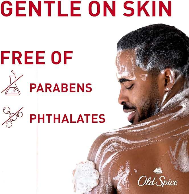Old Spice Body Wash GentleMan’s Super Hydration for Men, 24/7 Renewing Moisture, Gentle on Skin with Skin Conditioners, Vanilla + Shea Butter Scent, 20 oz - Image 4