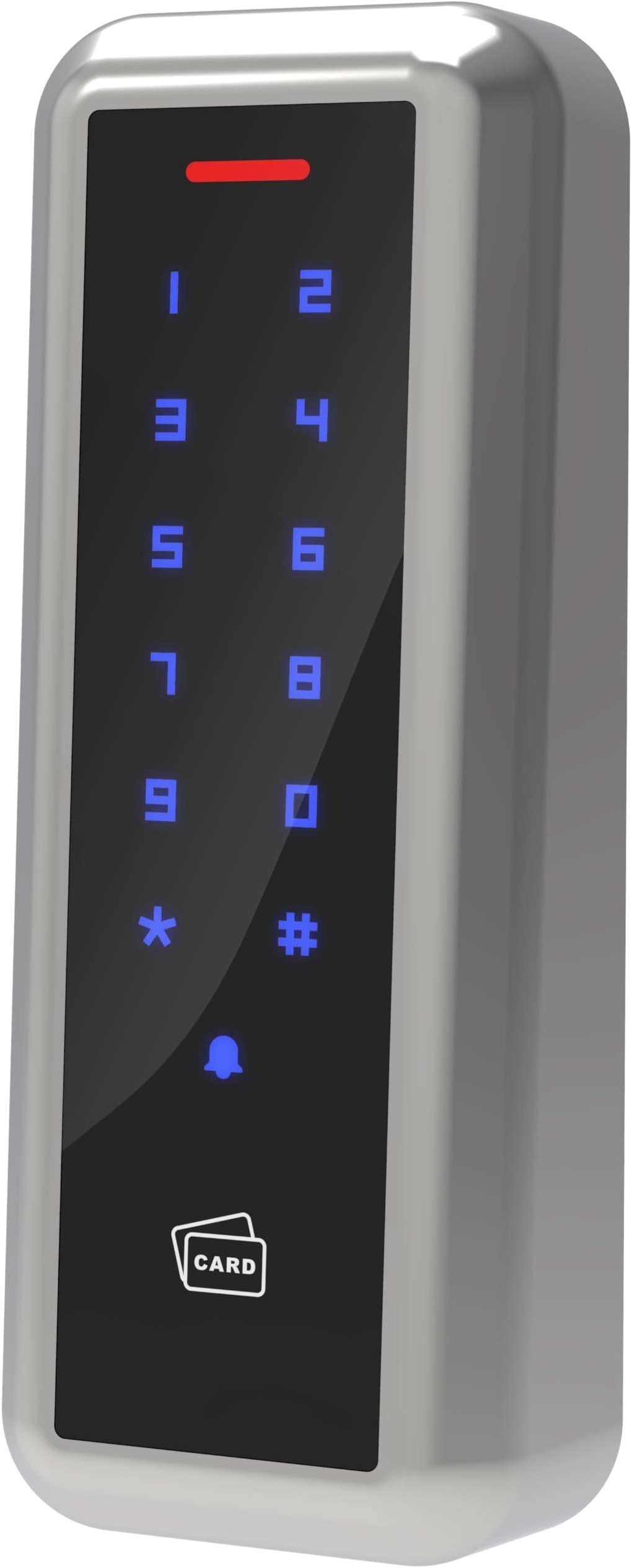 UHPPOTE Metal RFID Door Access Control Keypad with Wiegand 26 bit Output | Touch Keypad Waterproof for Rental Home Office Door Entry System - Image 1