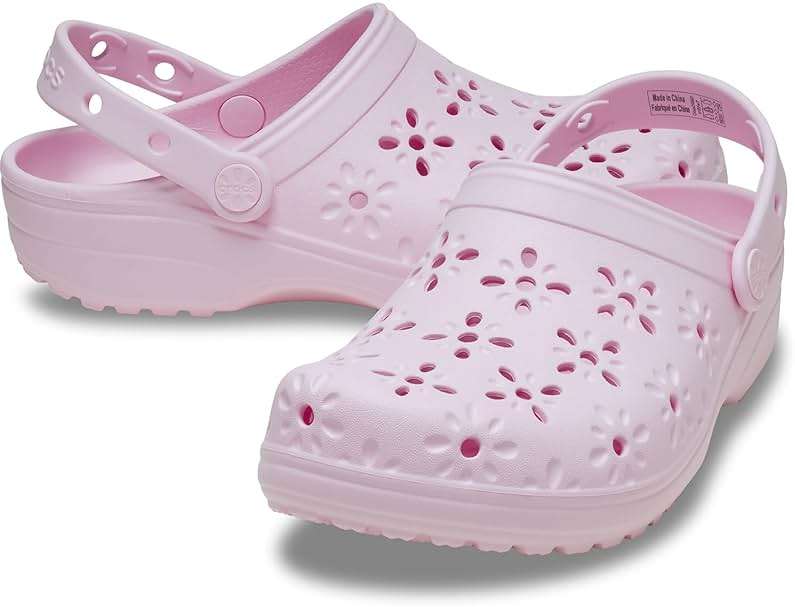 Crocs Unisex Adult Floral Classic Clogs - Image 6