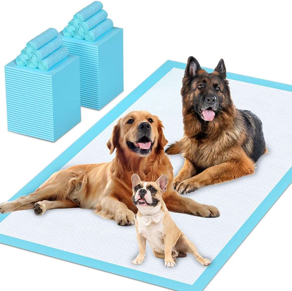 Puppy Pads Extra Large 32"x40" 40 Count, Pee Pads for Dogs & Cats, Disposable Thicken Pet Training Pads for Doggie Rabbits, Incontinence Underpads Ultra Absorbent & Quick-Dry, Leakproof Potty Pad - Image 1