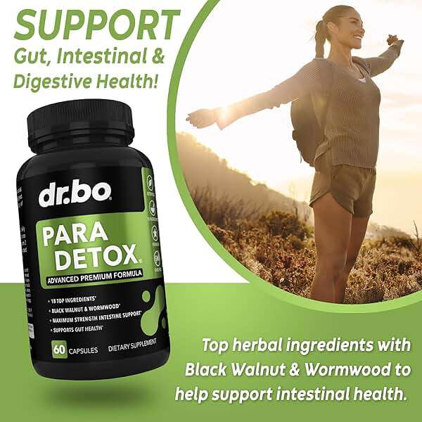 DR. BO Colon Cleanser Detox & Intestinal Supplement - 15 Day Colon Cleanse Pills with Ginger, Wormwood, Black Walnut, Cloves Complex - Bowel Movement Supplements for Stomach Bloating Gut Loss Support - Image 5