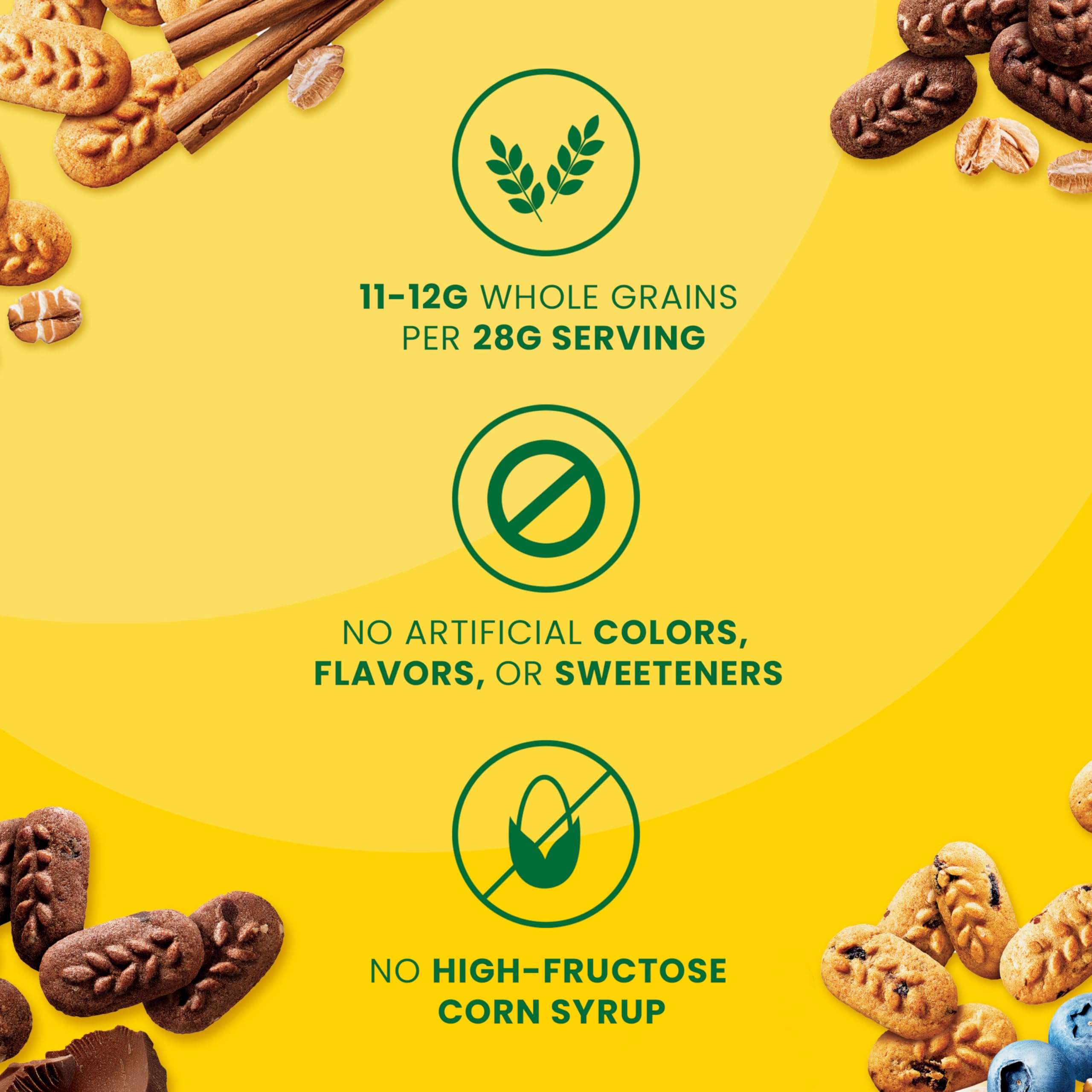 belVita Bite Size Snacks Variety Pack, Blueberry, Chocolate and Cinnamon Brown Sugar Crunchy Bites, 40 Snack Packs - Image 5