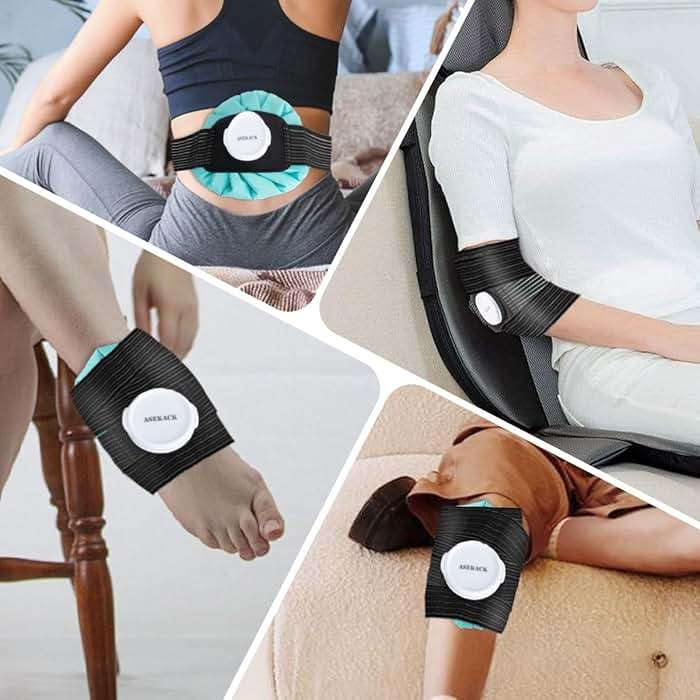 ASEKACK Ice Bags for Injuries, Thickened Ice Packs for Injuries Reusable, Hot & Cold Therapy for Pain Relief, Sports Injuries, No-Leak Cold Packs, 3 Size (6" 9" 11") (Set with Wrap) - Image 6
