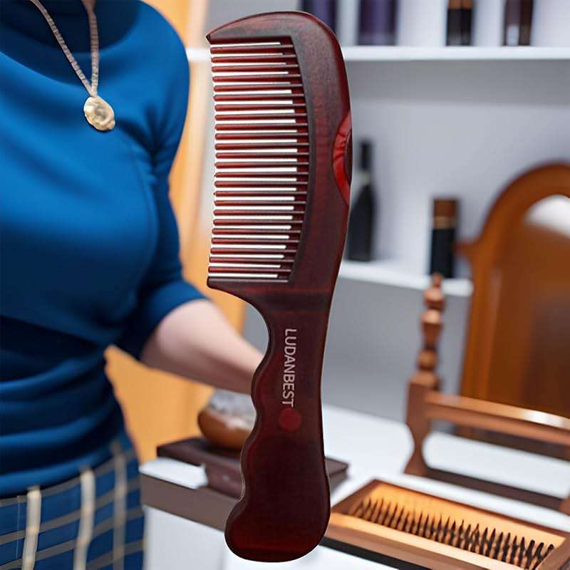 The fifth generation The revolutionary design of dandruff combs, and beauty combs, with healthier scalp and better hair quality, removes dandruff and dirt for women and me - Image 4