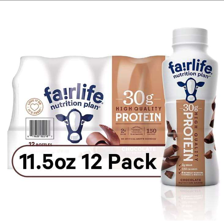 Nutrition Plan High Protein Chocolate Shake, 12 PACK. Orry's Vital - Image 4
