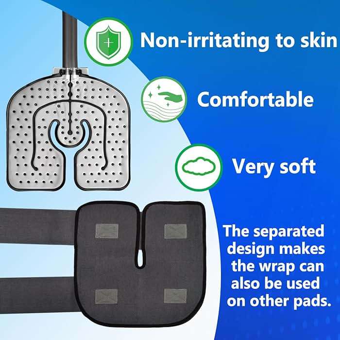 Cold Therapy Knee Pad with Wrap Pad for Cold Therapy System. | Universal | Cold Therapy with A Comfortable Wrap Pad | Post Surgery and Injury Recovery | Only for Knee - Image 2