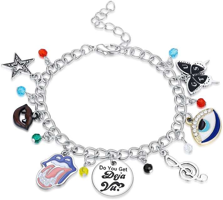 Medsor Music Bracelet Singer Fans Gifts Stainless Steel Sour Bracelets Jewelry For Women, 1, silver - Image 1