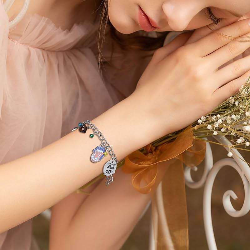 Medsor Music Bracelet Singer Fans Gifts Stainless Steel Sour Bracelets Jewelry For Women, 1, silver - Image 4