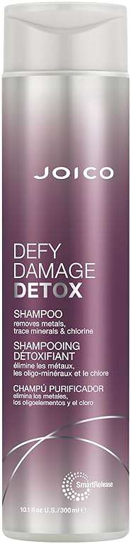 Joico Defy Damage Detox Shampoo | Removes Chlorine, Hard Water Residue, Product Buildup, Metals, & Trace Minerals | Strengthens Bonds & Preserves Hair Color | Vegan | Sulfate-Free - Image 1