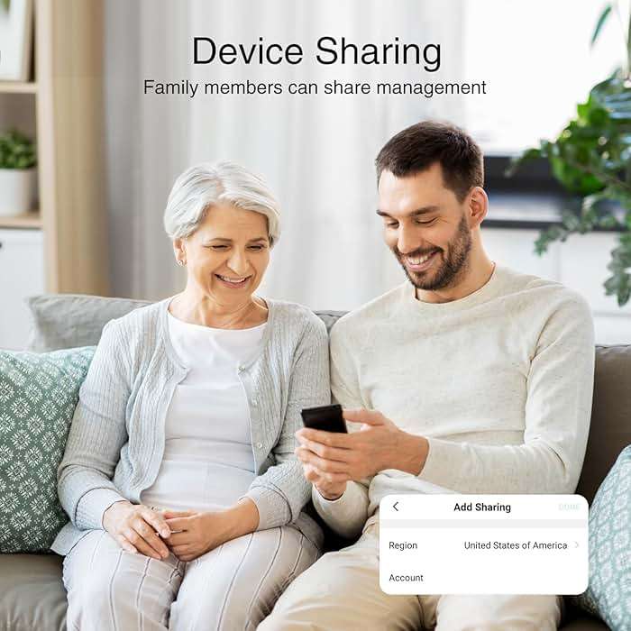 GHome Smart Plug, WiFi Smart Plugs Work with Alexa and Google Home, Smart Outlet Timer with APP Remote Control, 2.4GHz Wi-Fi Only, No Hub Required, ETL FCC Listed - Image 7